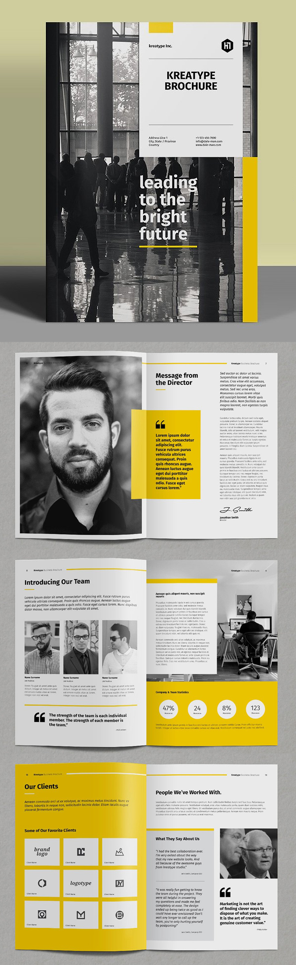 Corporate Brochure Business Template