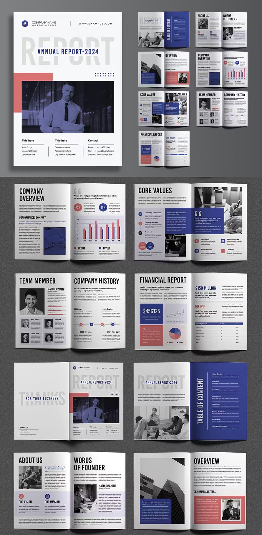 Annual Report 2024 Template