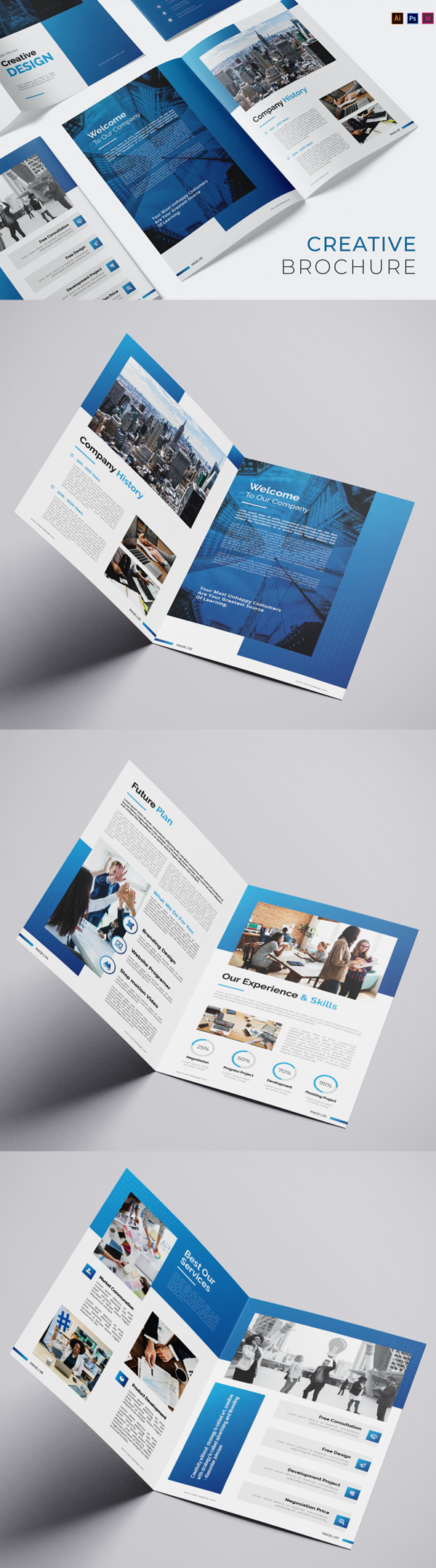 Creative Design Brochure Template