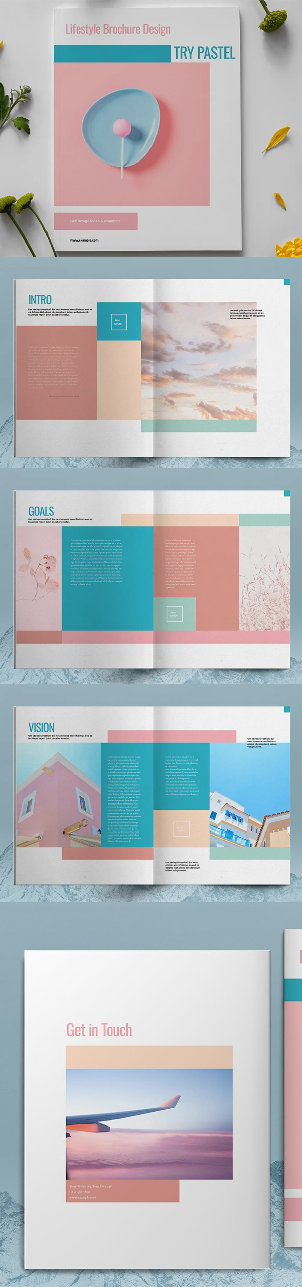 Lifestyle Brochure Template