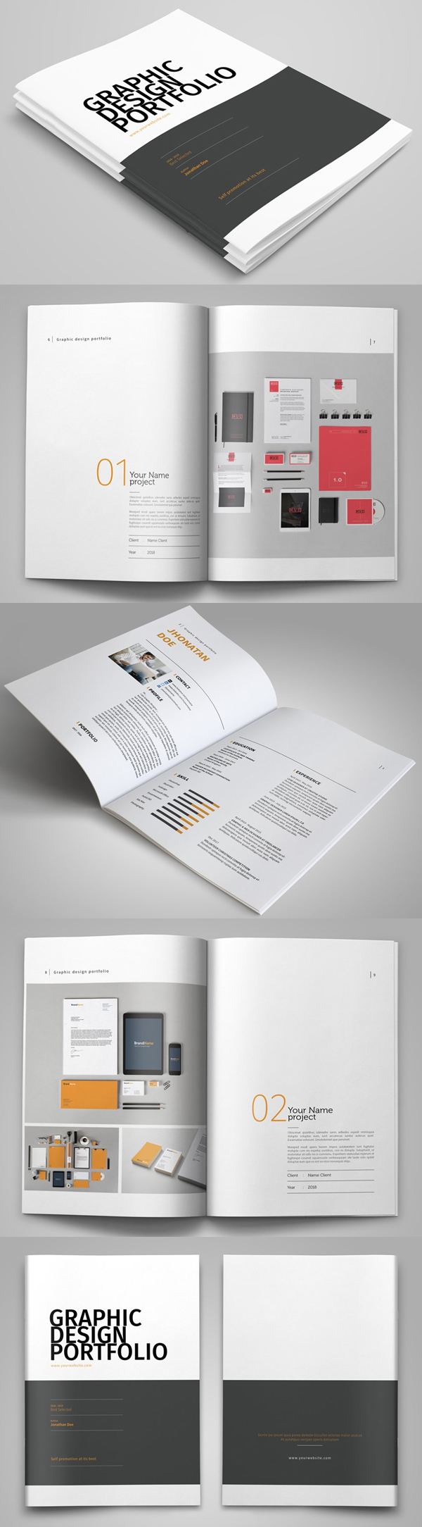 Graphic Design Portfolio Template