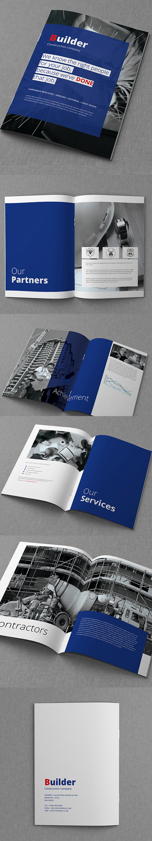 Creative Company Profile Brochure Template