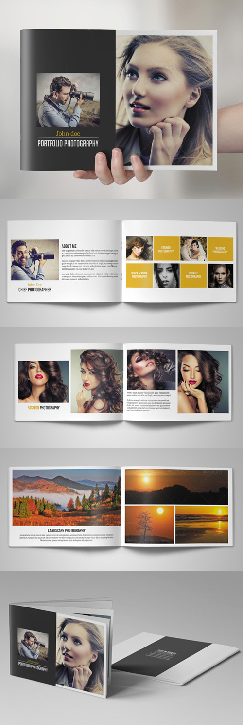 Photography Portfolio Brochure / Catalog Template