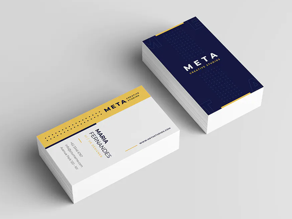 Unique Fresh Business Card Design