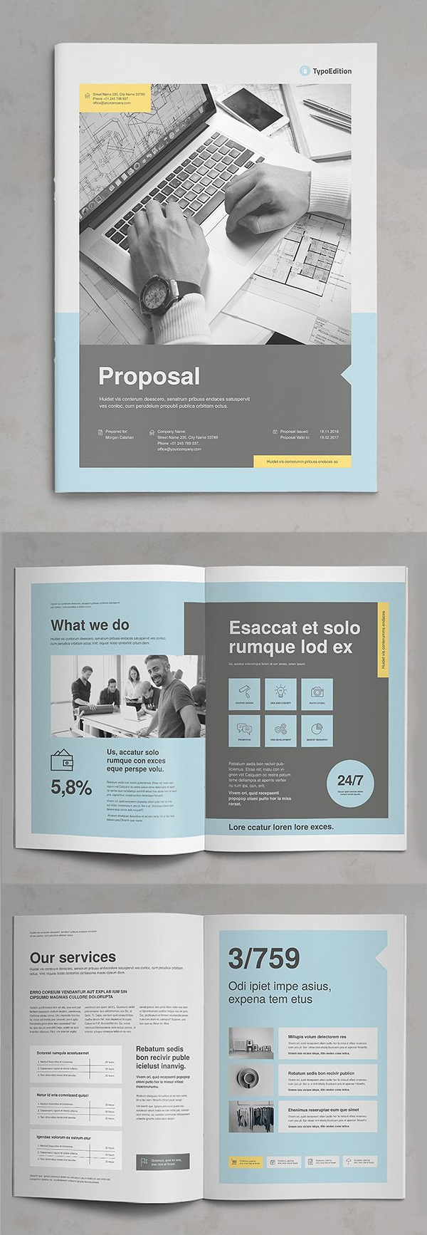 Professional Business Proposal Templates Design - 19