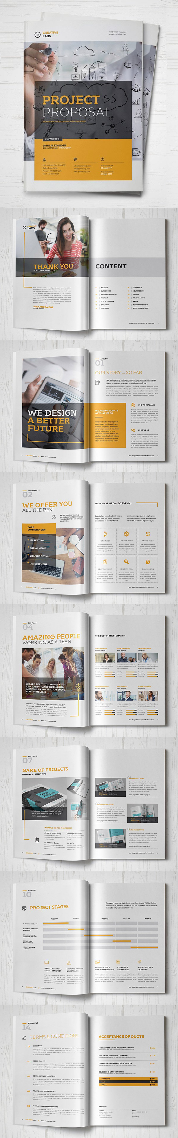 Professional Business Proposal Templates Design - 20