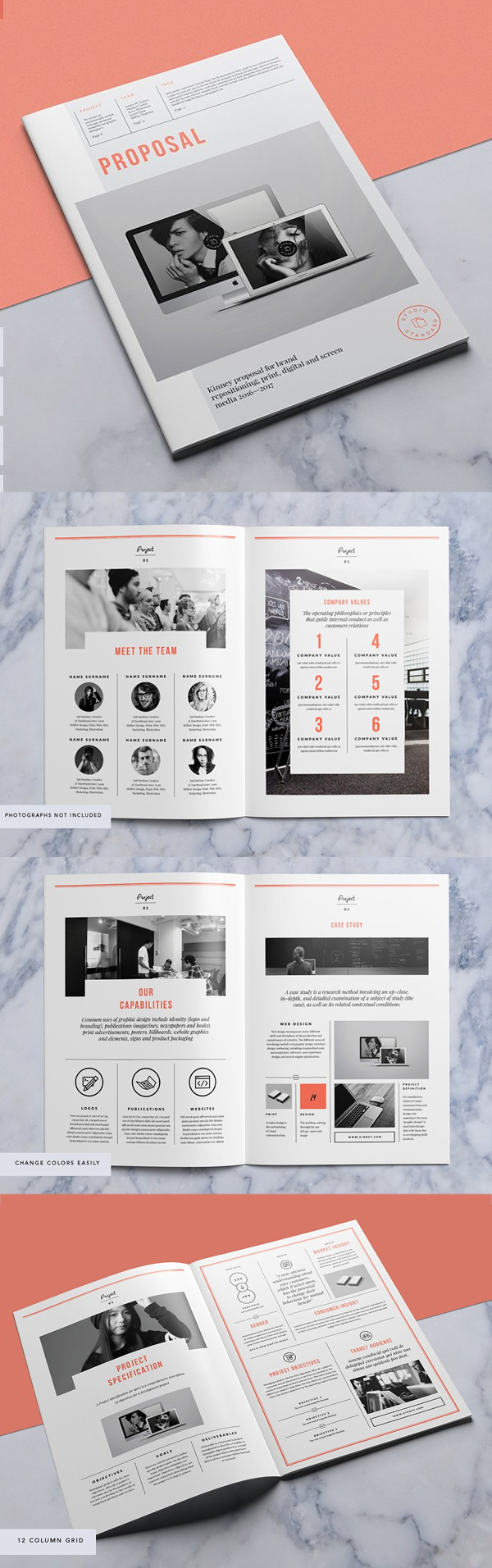 Professional Business Proposal Templates Design - 6