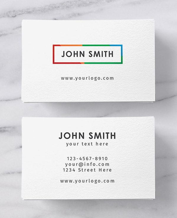 Minimalist Business Card