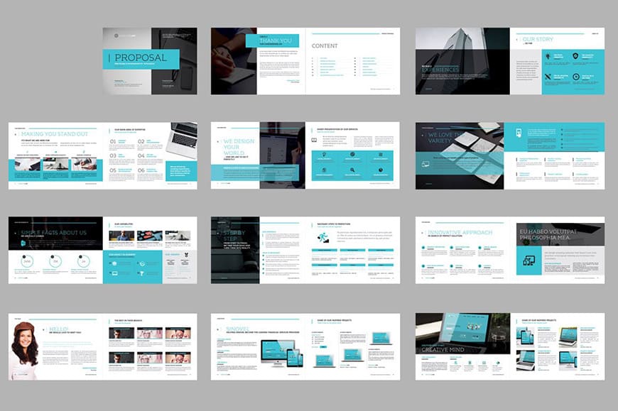 Business Proposal Brochure Template