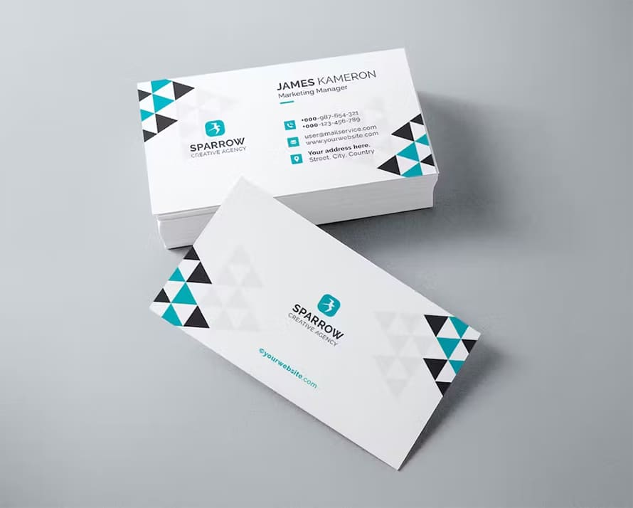 Clean Business Card Design