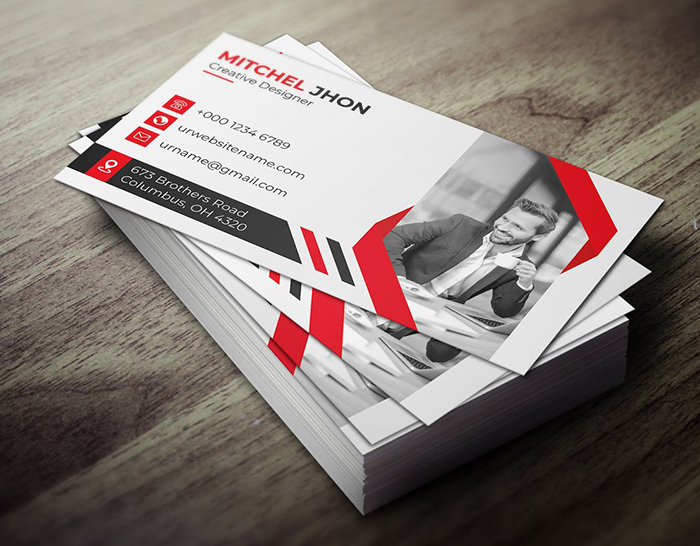 Creative And Corporate Business Card