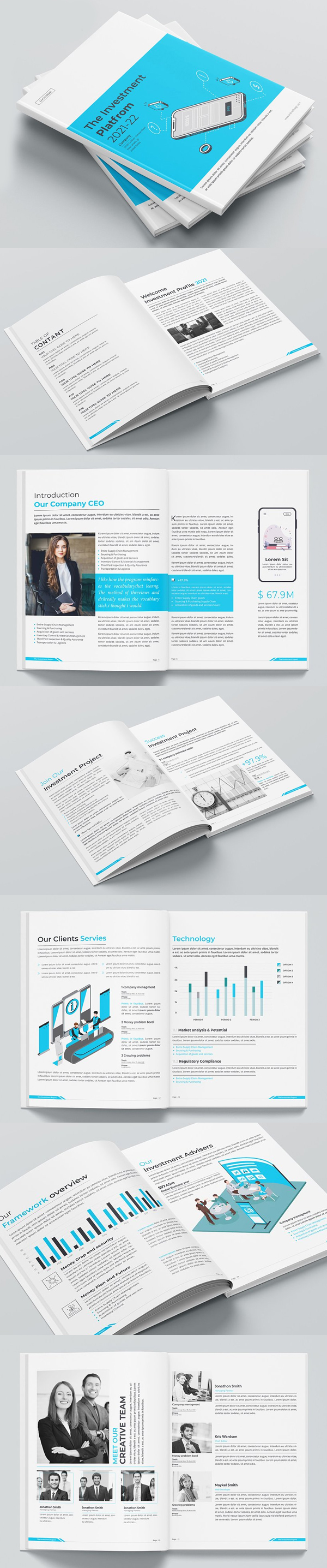 White Paper Brochure Template