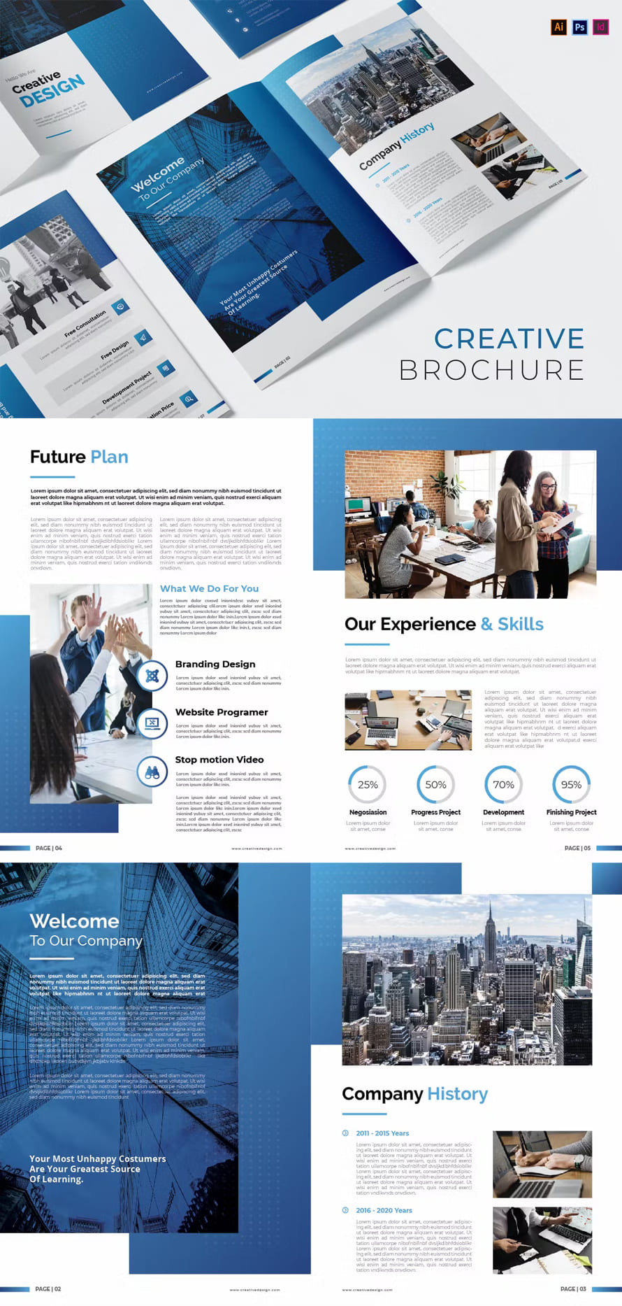 Creative Design Brochure Template