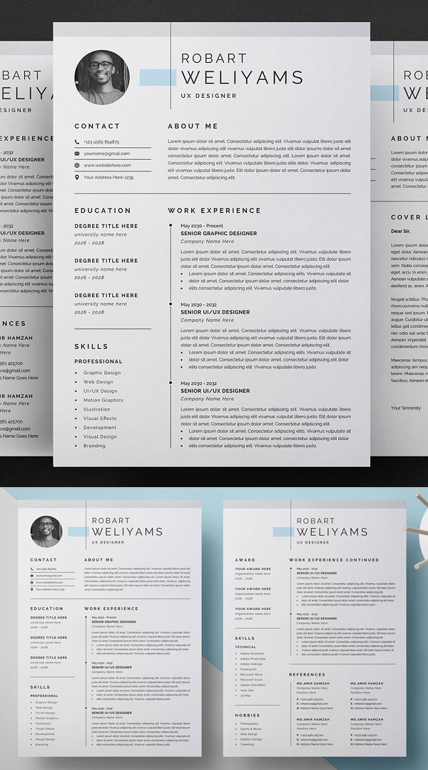 Modern and Professional Resume Template