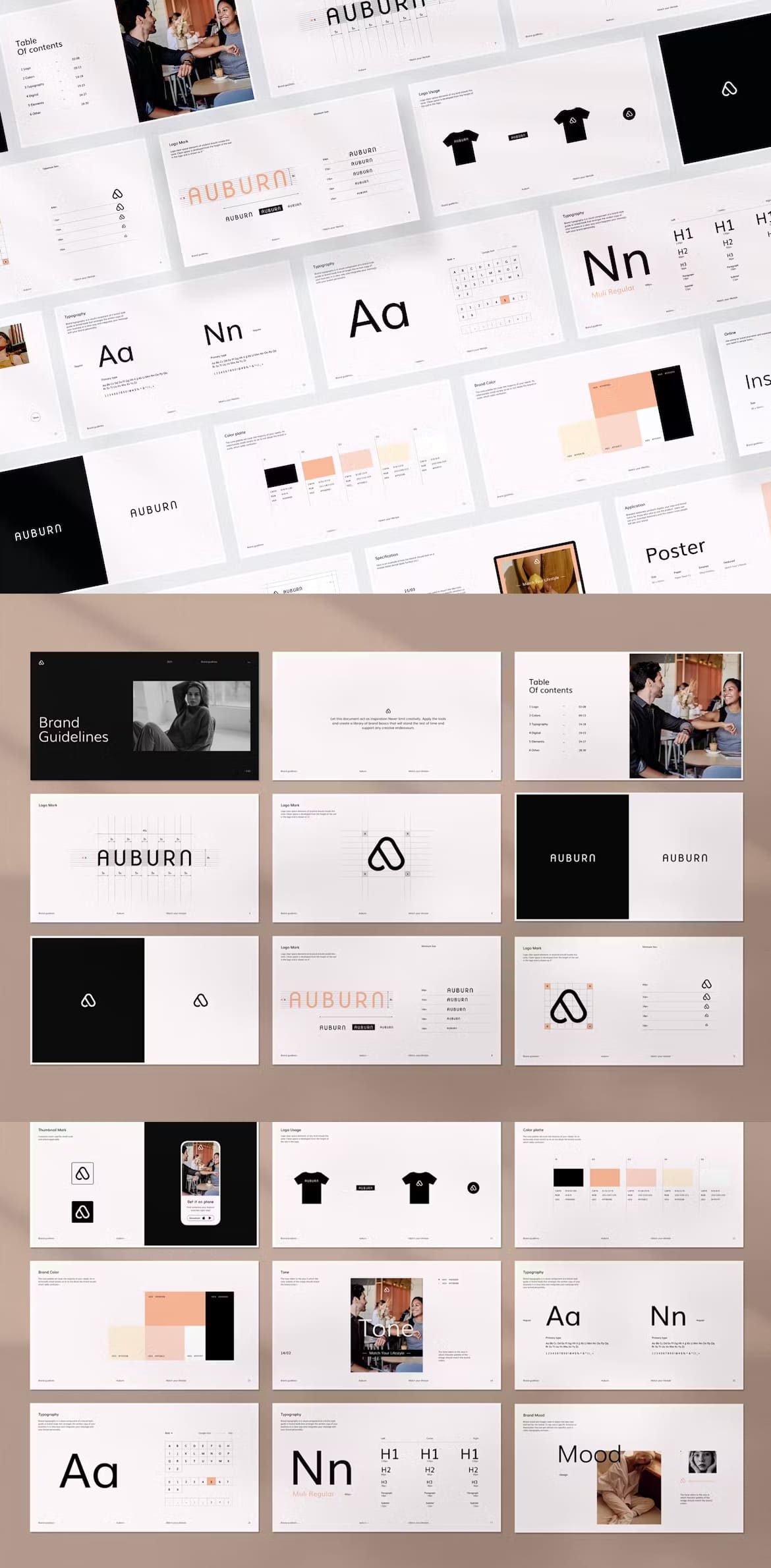 Elegant Brand Guidelines Template