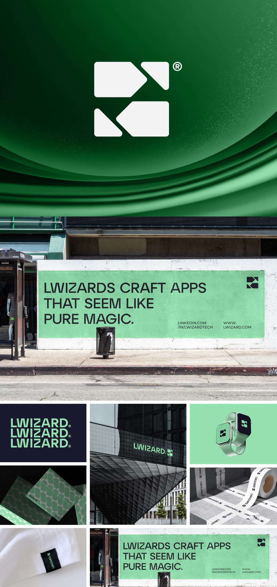 Lwizard Logo design