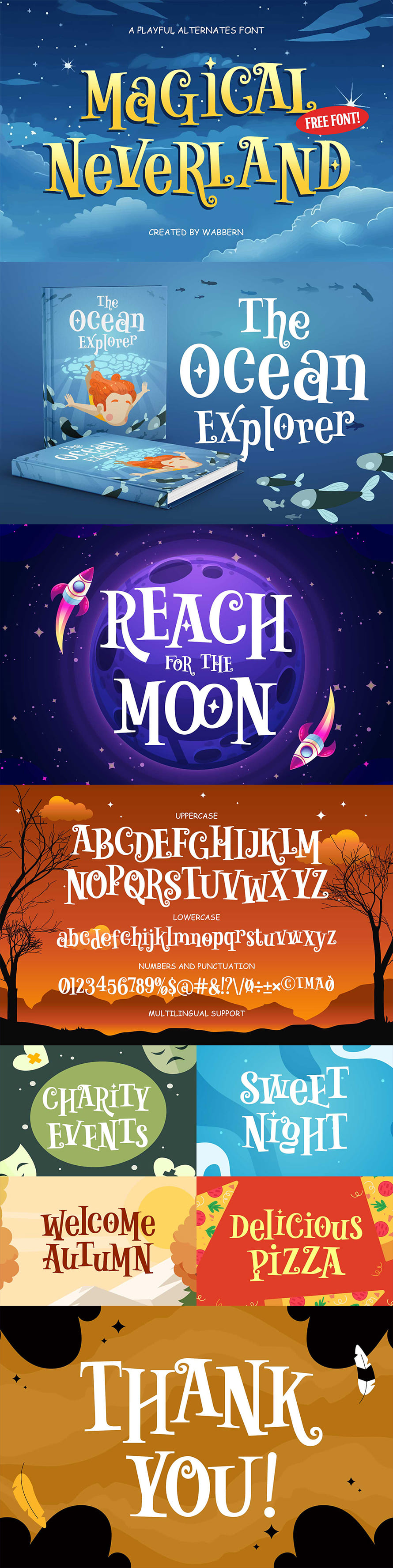 Magical Neverland Free Font