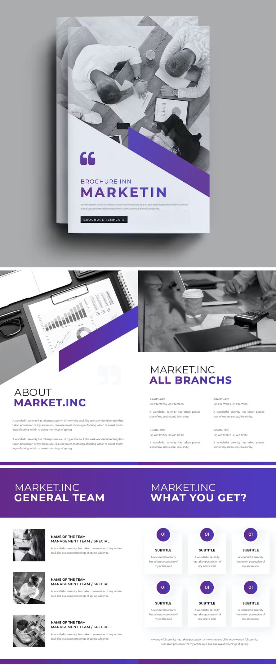 Marketing Brochure Template