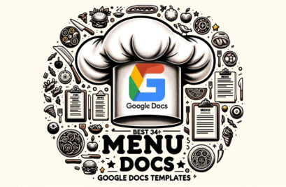 Menu Google Docs Templates