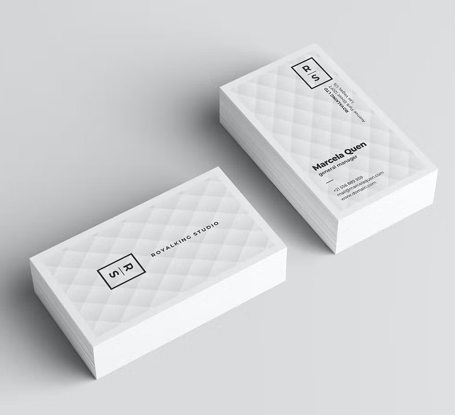 Simple Clean Business Card Design