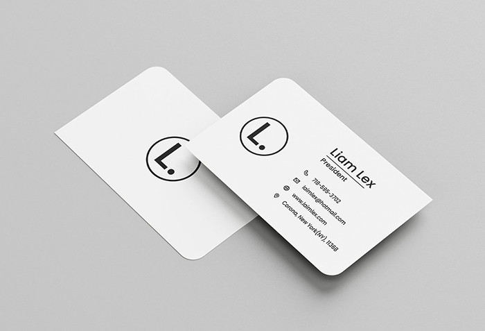 Minimal Classic Business Card Design