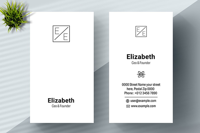 Minimalist Business Card Template