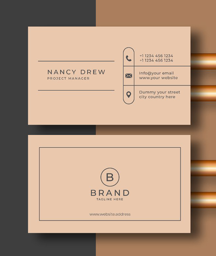 Minimalistic Creative Business Card