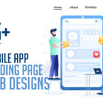 Best Mobile App Landing Page