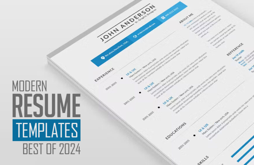 Modern CV Resume Templates