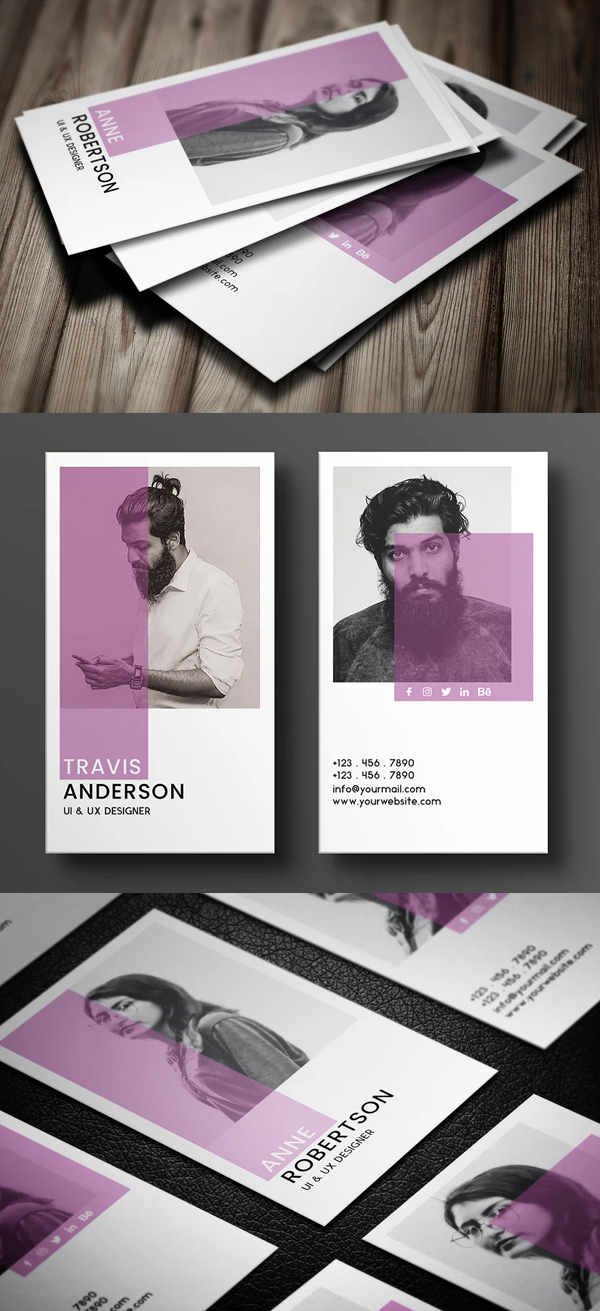 Web Designer Business Card Template