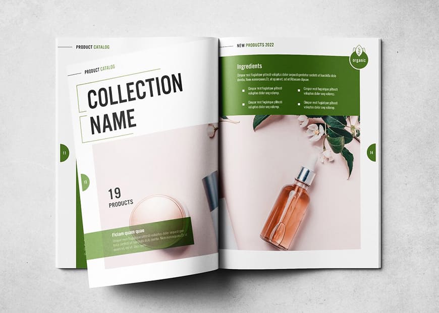 Product Catalog Brochure Templates