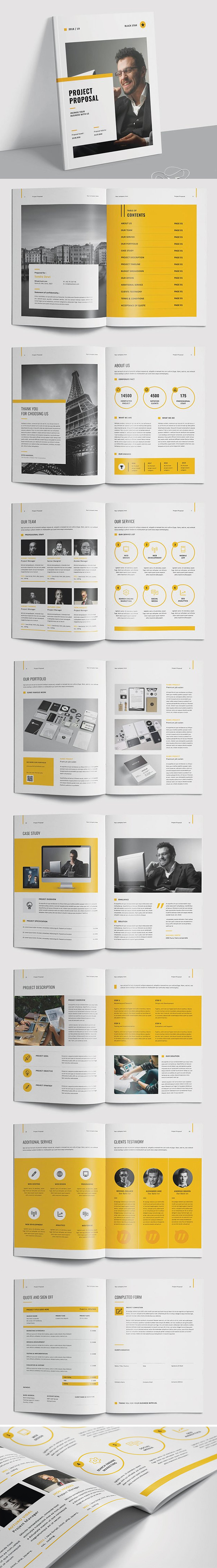 Creative Proposal Brochure Template