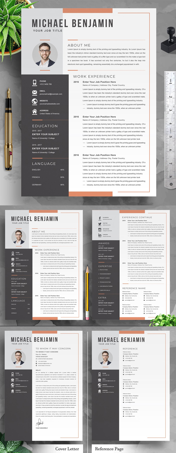 Creative Resume Template / CV