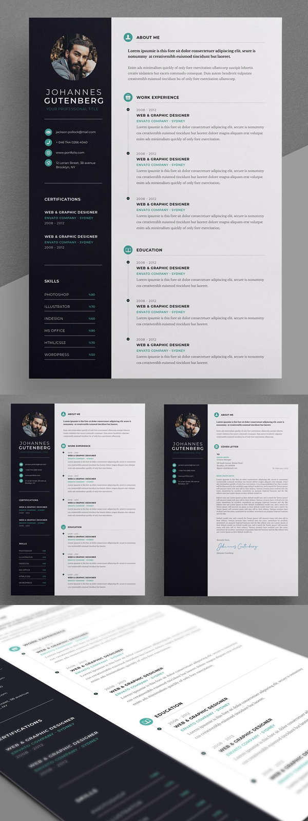 Elegant Resume CV Template