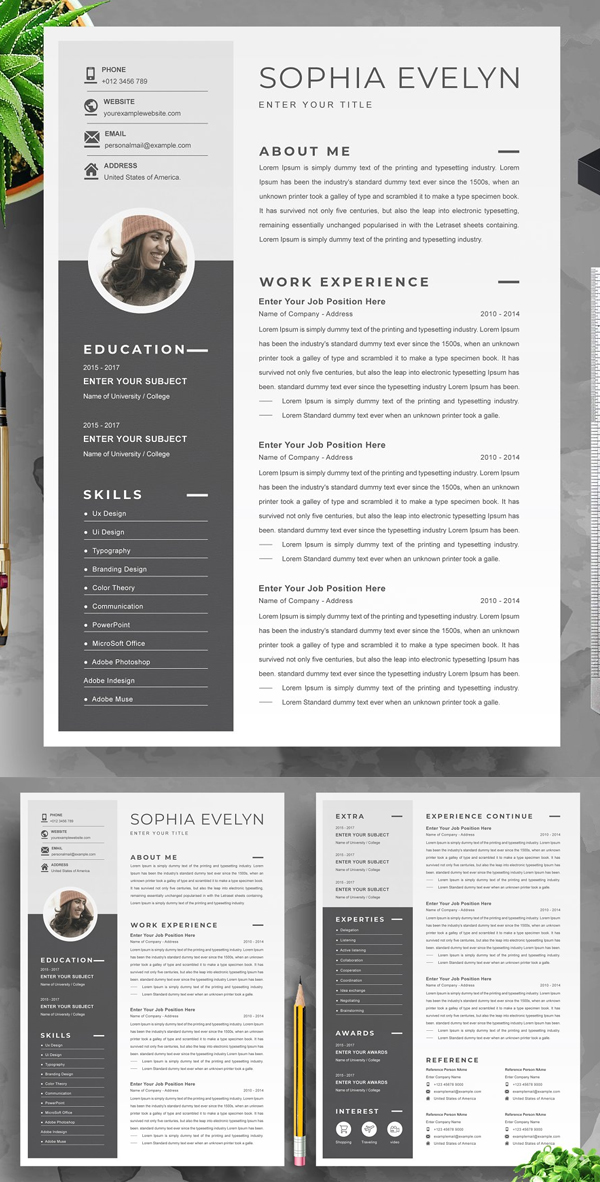 Modern Executive Resume Template