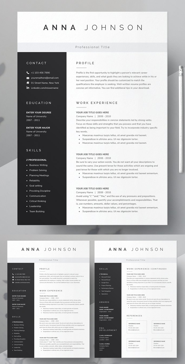 Modern Resume Template