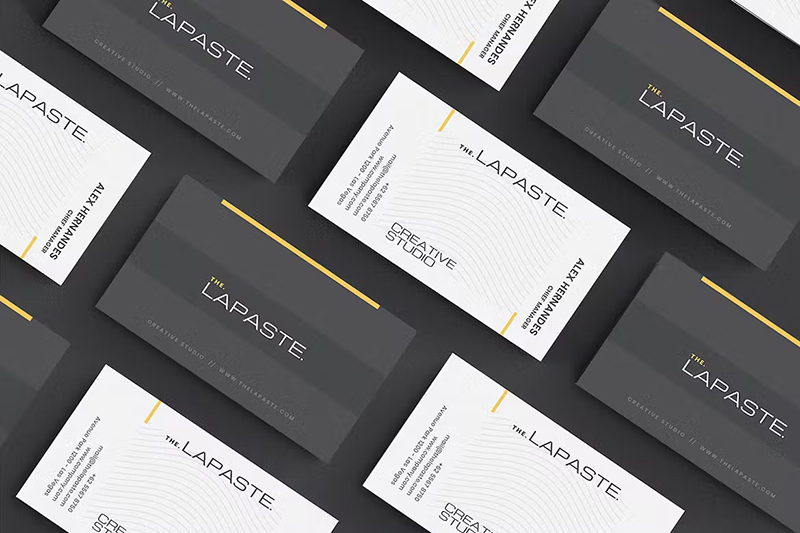 Lapaste Business Card Design