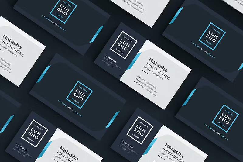 Lusho Business Card Design