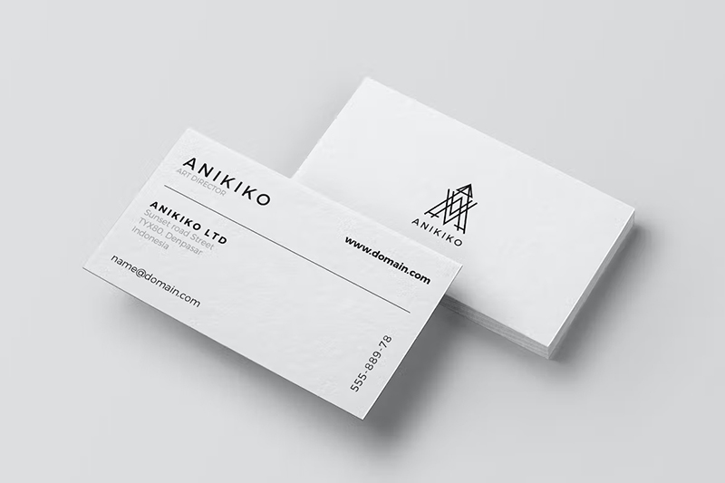 Simple Minimal Business Card