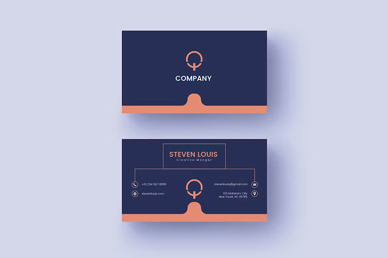 Company Business Card Design