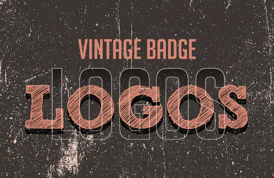 50 Creative Vintage Badge Logos